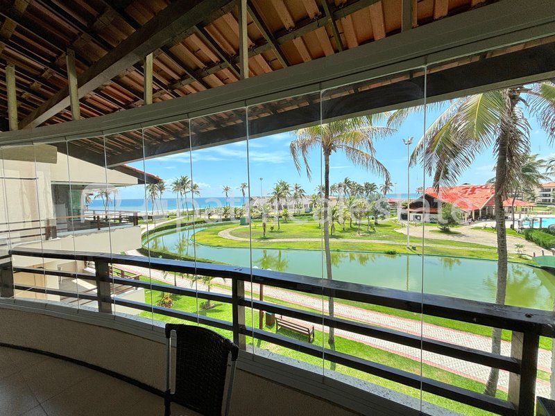 Apartamento Aquaville Resort 100 m² 3 Suites 3 wc 2 vagas Porto das Dunas - Aquiraz - CE Av. Mar Mediterrâneo Aquiraz - 