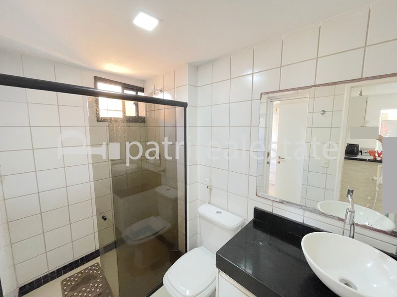 Apartamento Aquaville Resort 100 m² 3 Suites 3 wc 2 vagas Porto das Dunas - Aquiraz - CE Av. Mar Mediterrâneo Aquiraz - 