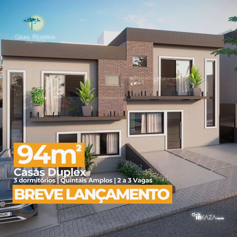 Antecipe - se ao Lançamento de Casas com 94m² com 3 suítes + quintal e 2 vagas em Cotia Rua dos Agrimensores Cotia - 