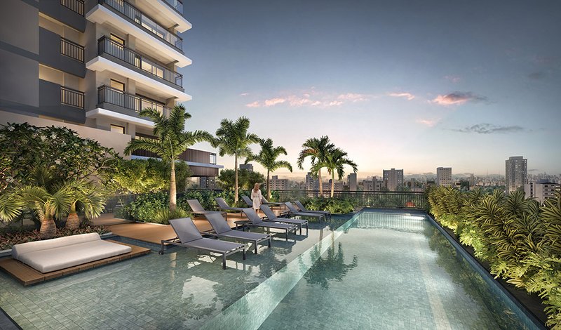 Studio Latitude Campo Belo - NR 26.42m² 1D Demóstenes São Paulo - 