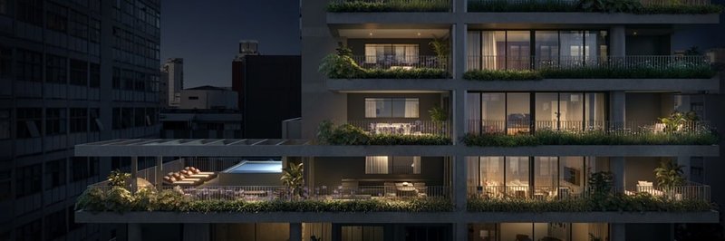 Apartamento Uapé Higienópolis - Residencial 167m² 3D Pará São Paulo - 