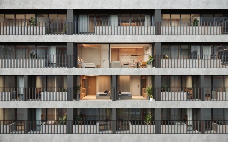Apartamento Uapé Higienópolis - Residencial 191.08m² 3D Pará São Paulo - 