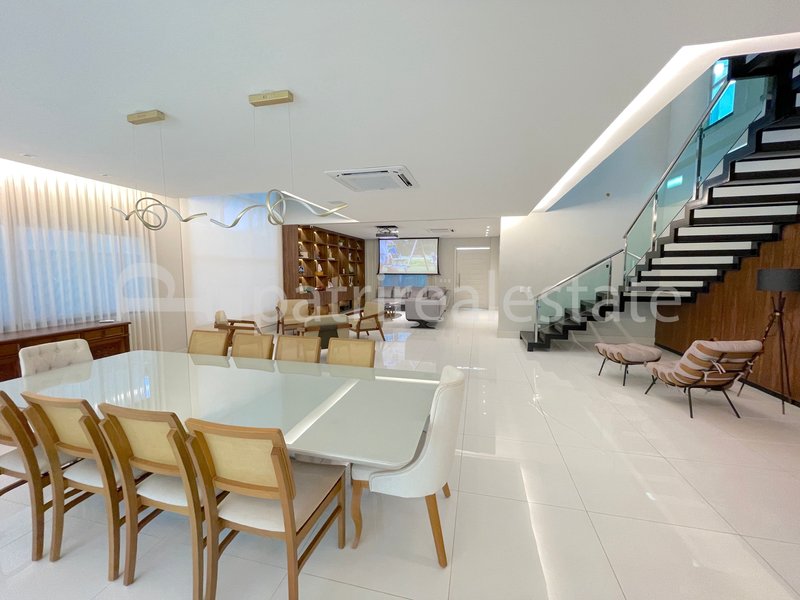 Casa Altissimo padrão com 468 m² 6 suítes 9 WC 4 vagas no Alphaville Fortaleza - CE Av. litoranea Eusébio - 