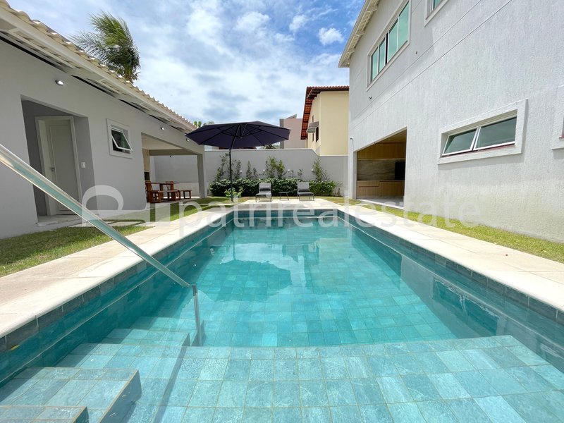 Casa Altissimo padrão com 468 m² 6 suítes 9 WC 4 vagas no Alphaville Fortaleza - CE Av. litoranea Eusébio - 