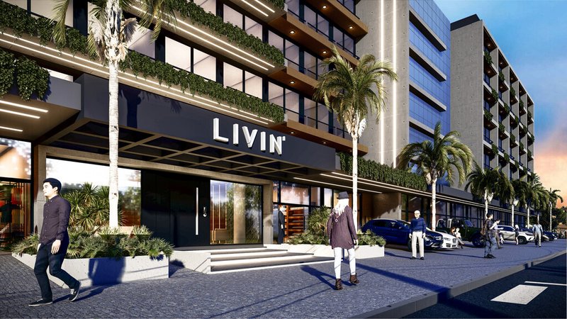 Apartamento Livin Resort - Residencial 1 dormitório 48m² Central Xangri-lá - 