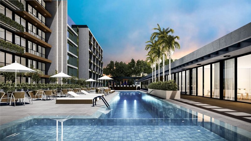 Apartamento Livin Resort - Residencial 1 suíte 71m² Central Xangri-lá - 