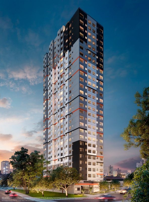 Apartamento Mundo Apto Campo Belo - NR 2 dormitórios 37m² Galileu São Paulo - 
