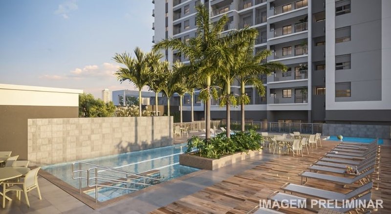 Apartamento Inspire Diálogo Home Resort 1 suíte 26m² Genésio Arruda São Paulo - 