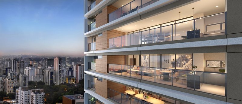 Apartamento Gravura Perdizes - Residencial 2 suítes 158m² Aimberê São Paulo - 