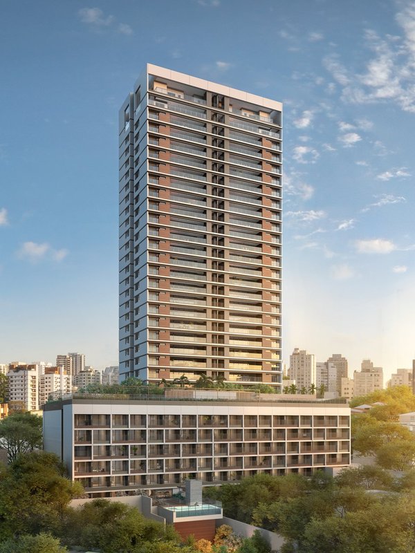 Apartamento Gravura Perdizes - Residencial 2 suítes 158m² Aimberê São Paulo - 