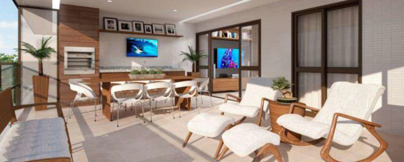 Apartamento Residencial Sardenha 1 suíte 114m² Alberto Cavalcanti Rio de Janeiro - 