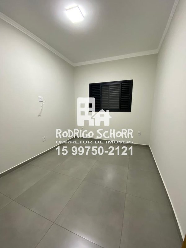 casa nova com 3 quartos sendo uma suíte, condomínio ypes 2 com garagem coberta Rua Chiquinha Rodrigues Tatuí - 