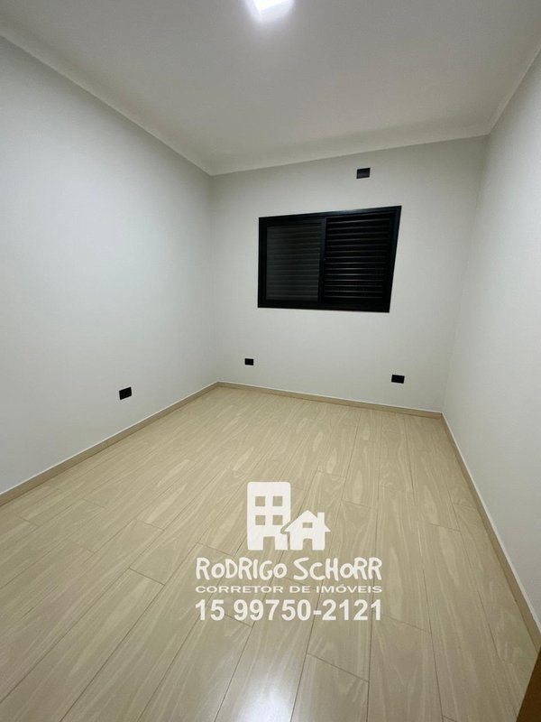 casa nova com 3 quartos sendo uma suíte, condomínio ypes 3 Rua Chiquinha Rodrigues Tatuí - 