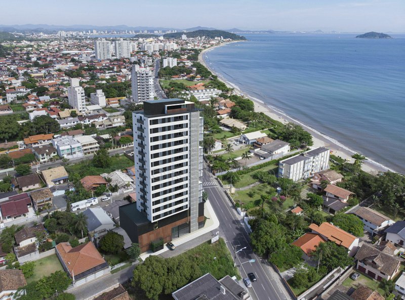 Apartamento com vista para o mar: Lítero Home em Penha Av. Itapocorói Penha - 