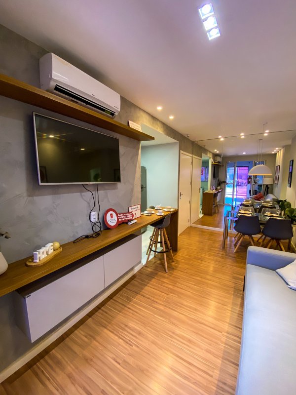 Apartamento no Residencial Riviera - 2 Dormitórios - 44 m2 Rua São Geraldo Guaíba - 