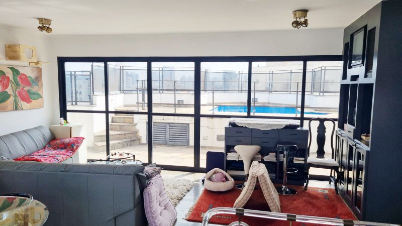 Cobertura Duplex com 360 mts2, á venda na Vila Mariana, piscina ptivativa  São Paulo - 