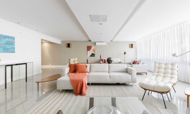 Apartamento para aluguel com 255 metros quadrados com 3 quartos em Arpoador Rua Joaquim Nabuco Rio de Janeiro - 