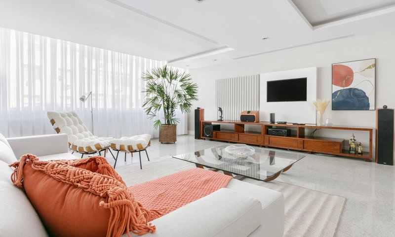 Apartamento para aluguel com 255 metros quadrados com 3 quartos em Arpoador Rua Joaquim Nabuco Rio de Janeiro - 