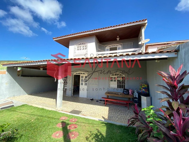 Casa com área verde, no Recanto das Mangueiras Avenida Professor Theócrito Batista Lauro de Freitas - 