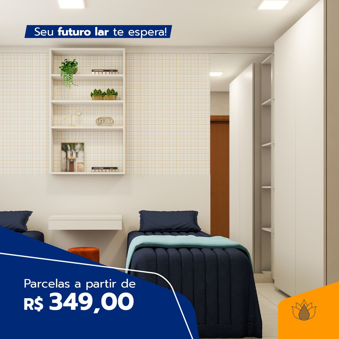 Vendo apartamento com 02 quartos e varanda / Novo Milênio Rua Aposentada Severina Xavier de Carvalho João Pessoa - 