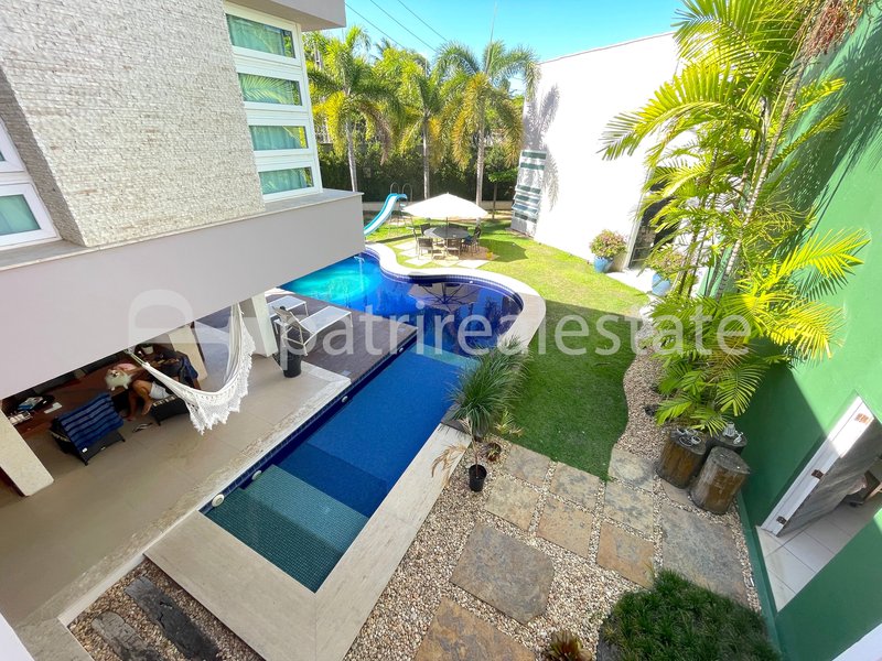 Casa 740 m² em terreno de 1089 m² com 6 suítes 11 WC e 10 vagas - Alphaville Eusebio – CE Avenida Nova do Contorno Eusébio - 