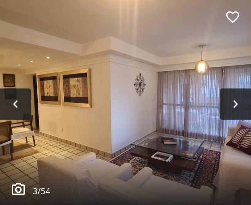 Apartamento de 142 mts2,  em Manaira de 3 Quartos, 1 Suite, DCE, varanda  João Pessoa - 