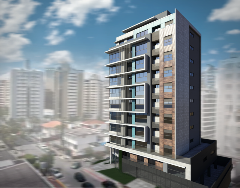 Apartamento Vèrte Residence 546 3 suítes 153m² Barão de Batovi Florianópolis - 