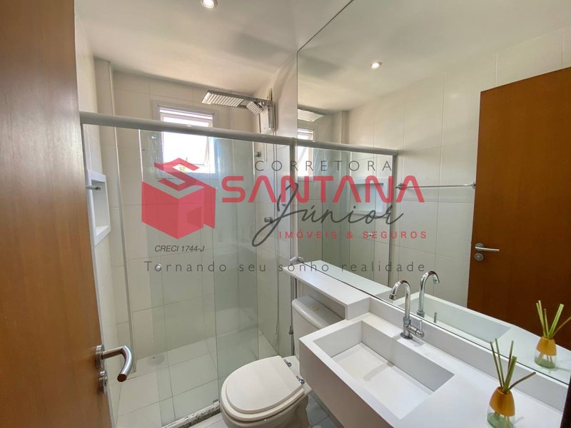 Apartamento semi mobiliado em Buraquinho. (INDISPONÍVEL) Rua Júlio M dos Santos Lauro de Freitas - 