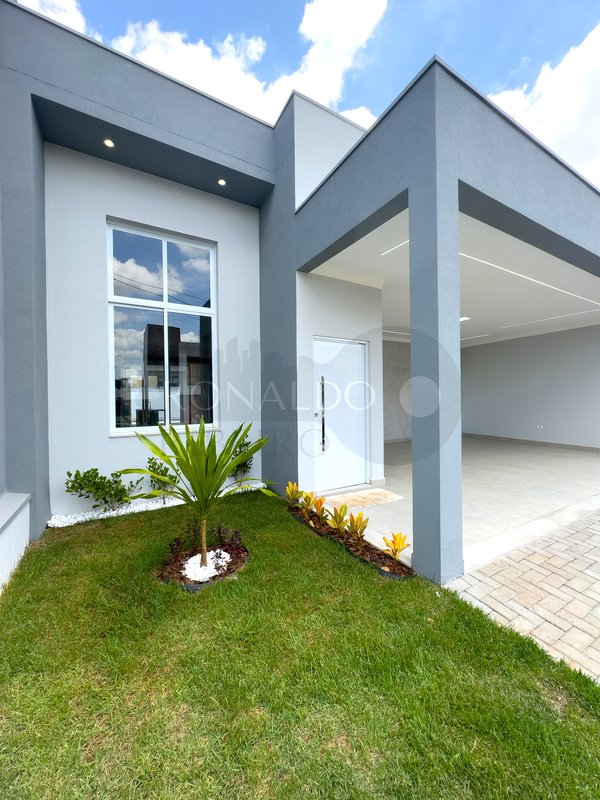 Casa em Condomínio Fechado em Boituva, com 3 Suítes, Ambientes Integrados e Área Gourmet - Boituva - 