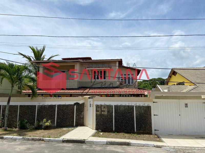 Casa alameda com suítes térreas, em Vilas do Atlântico. (INDISPONÍVEL) Alameda Praia de Iguapé Lauro de Freitas - 