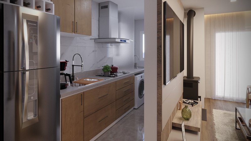 Apartamentos na Planta de 2 Dormitórios em Gramado: Jardim dos Ipês Rua Parobé Linha Nova Gramado - 