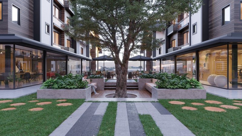 Apartamentos na Planta de 2 Dormitórios em Gramado: Olympic House Avenida 1º de Maio Gramado - 
