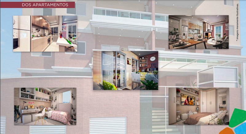 Residencial Antoni Gaudi  - 02 Dormitórios Suíte Sacada Lazer Completo Avenida Marechal Hermes Praia Grande - 