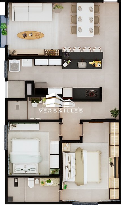 Apartamento à venda com 2 quartos, 82m² - Foto 10