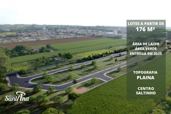 Terreno residencial &agrave; venda | 176 m&sup2; | R$ 100.000 | Centro | Saltinho/SP  Saltinho - 