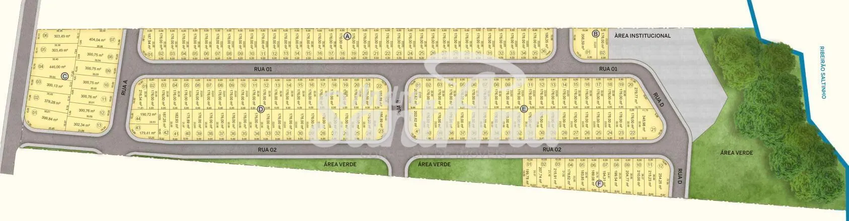 Terreno residencial &agrave; venda | 176 m&sup2; | R$ 100.000 | Centro | Saltinho/SP  Saltinho - 