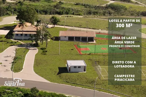 Terreno residencial &agrave; venda | 300 m&sup2; | R$ 175.645 | Cond. Belmonte - Piracicaba/SP Rua Moacyr Corrêa Piracicaba - 