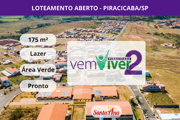 Loteamento Vem Viver | Piracicaba Rua Geméli Zaia Piracicaba - 