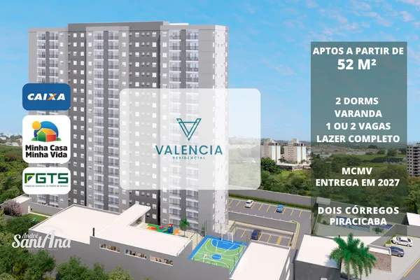 Valencia Residencial | Piracicaba Rua Lázaro Gomes da Cruz Piracicaba - 