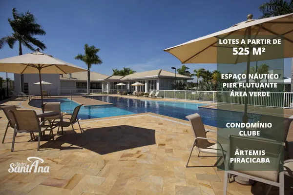 Terreno &agrave; venda em Condom&iacute;nio | 482 m&sup2; | R$ 289.578 | Terras de &Aacute;rtemis | Piracicaba/SP  Piracicaba - 