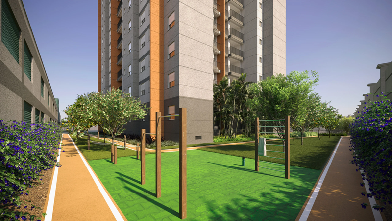 Apartamento com 72,19 m², 2 Dormitórios e 1 Suíte no Jardins do Horto Rua Irineu de Toledo Jundiaí - 