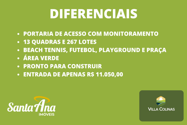 Villa Colinas | Piracicaba Rod. Geraldo de Barros Piracicaba - Diferenciais