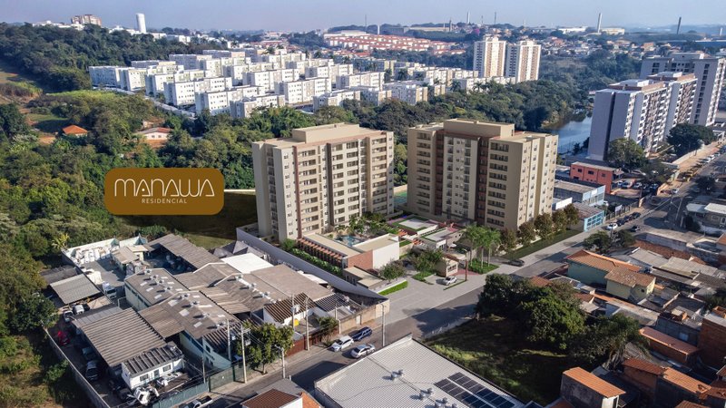 Apartamento com 2 Dormitórios e 1 Suíte no Manawa Residencial Rua Aristides Mariotti Jundiaí - 