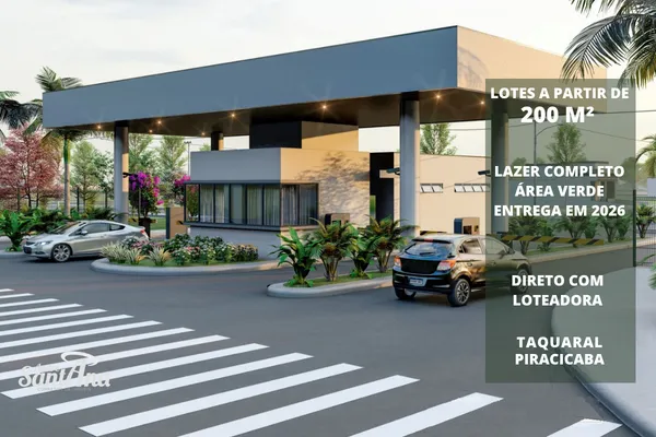 Terreno &agrave; venda em Condom&iacute;nio | 200m&sup2; | R$ 155.000 | Taquaral | Piracicaba/SP  Piracicaba - 