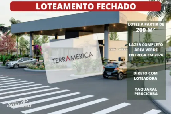 TerrAmerica | Piracicaba Avenida Charles Wesley Piracicaba - 