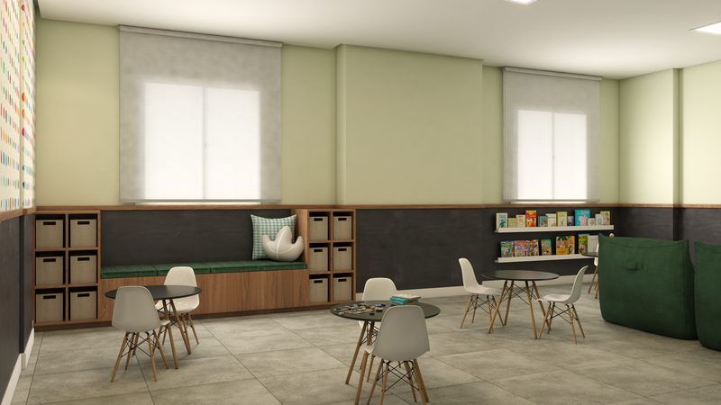 Apartamento com 53 m² e 2 Dormitórios no Residencial Vigore Colônia Avenida Nami Azem Jundiaí - 