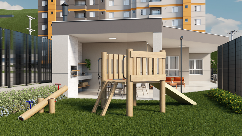 Apartamento com 53 m² e 2 Dormitórios no Residencial Vigore Colônia Avenida Nami Azem Jundiaí - 