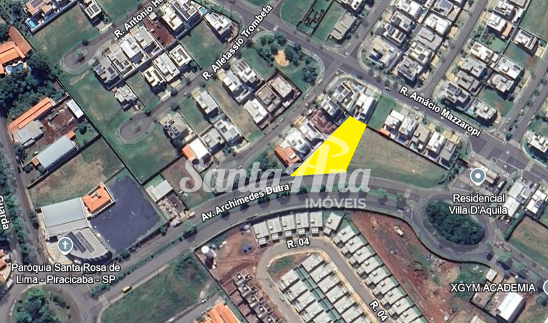 Terreno comercial à venda | 387 m² | R$ 465.784,00 | Villa D´Áquila | Piracicaba/SP - Piracicaba - Grande fluxo de veículos
