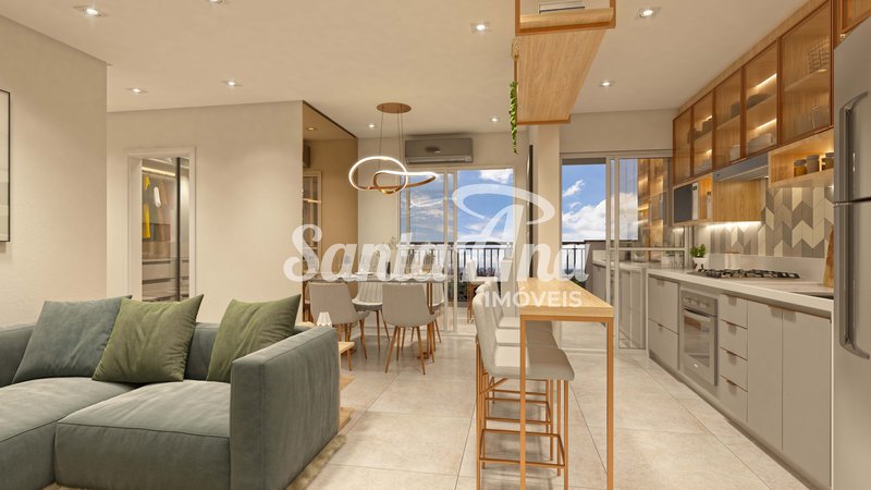 Vivace Residencial | Piracicaba Avenida Dois Córregos Piracicaba - Sala 2 ambientes integrada