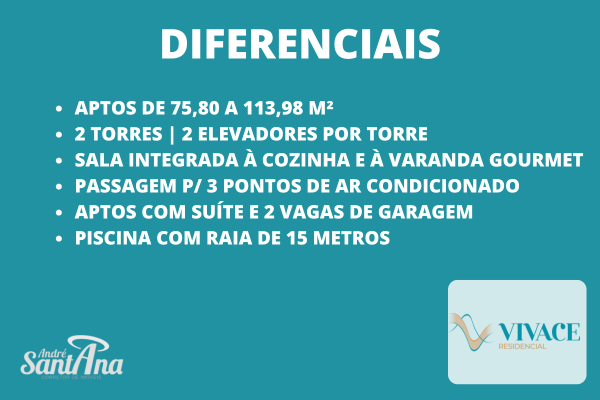 Apartamento &agrave; venda | 2 dormit&oacute;rios | 65 m&sup2; | R$ 395.000 | Dois C&oacute;rregos| Piracicaba/SP  Piracicaba - Diferenciais